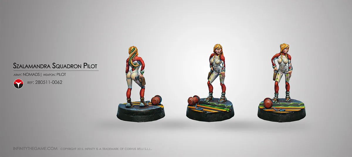 Infinity: Nomads Szalamandra Pilot