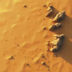 Desert Rocks 3x3ft draft