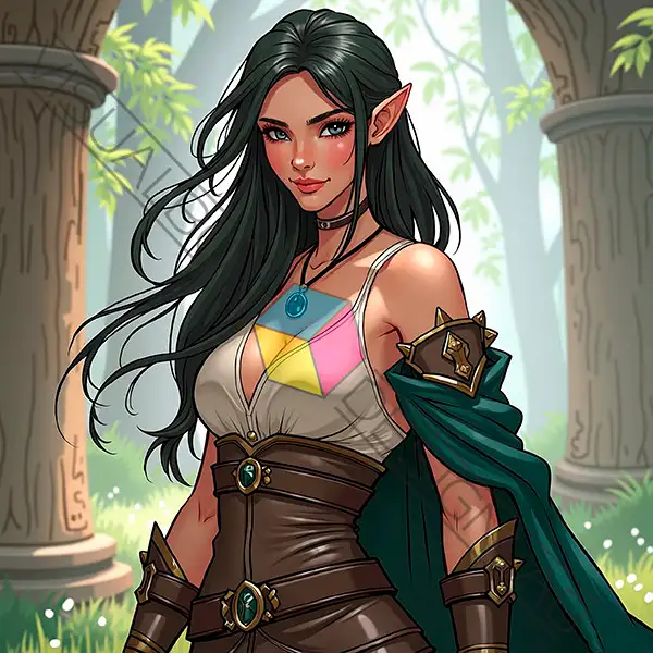 Character Portrait Female 001 Fantasy S