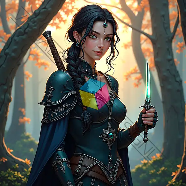 Character Portrait Female 002 Fantasy S