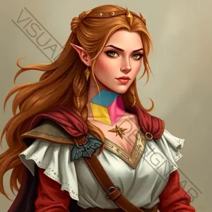 Character Portrait Female 004 Fantasy S