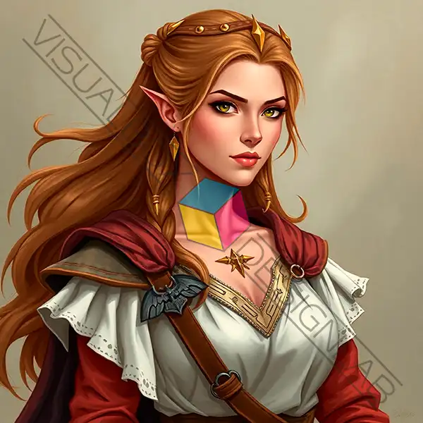 Character Portrait Female 004 Fantasy S