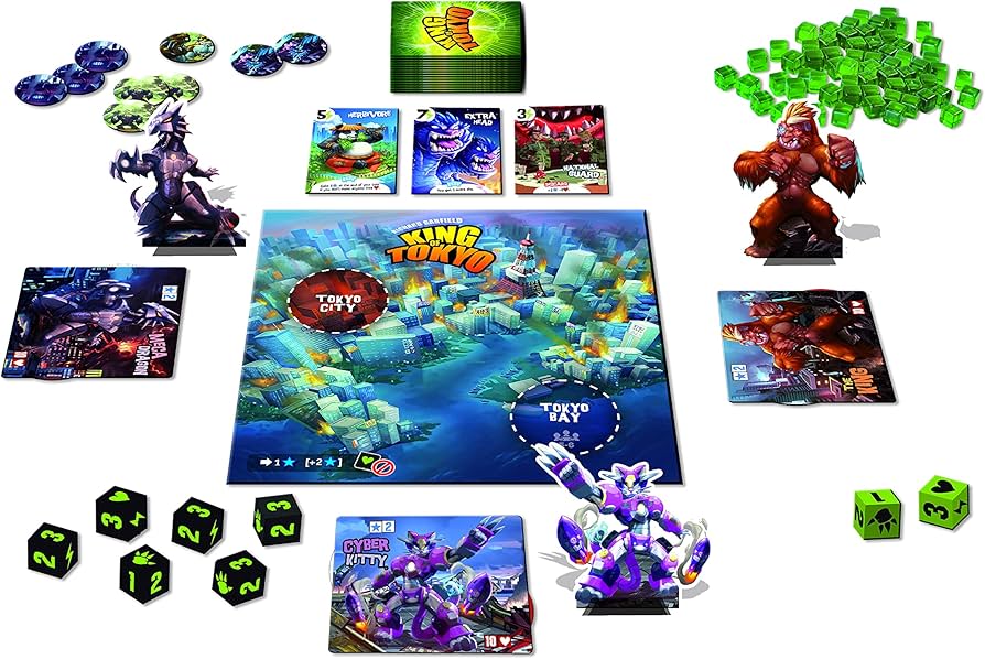 King of tokyo board
