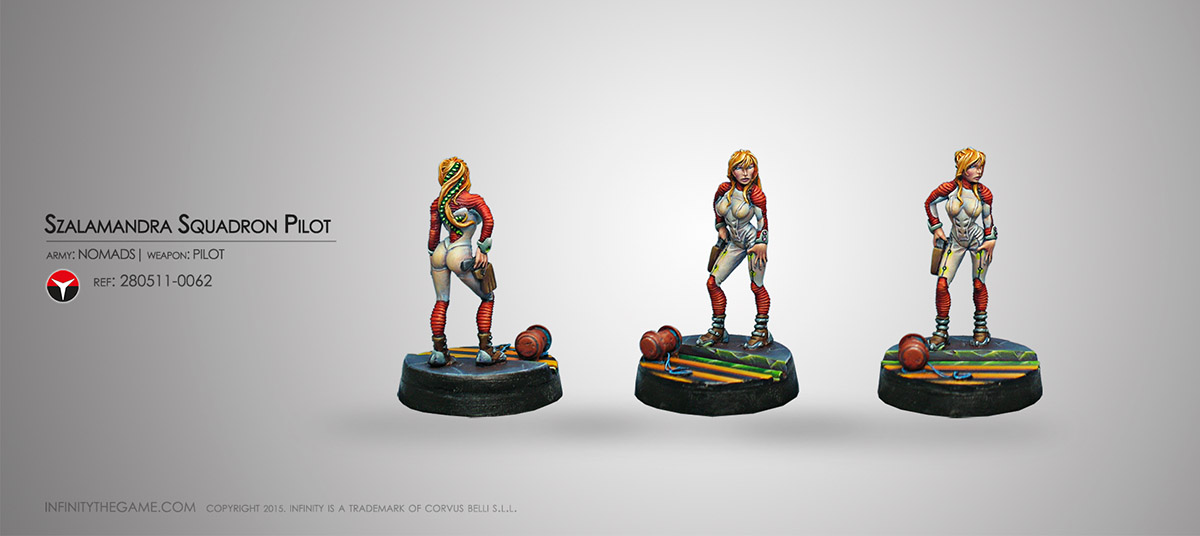Infinity: Nomads Szalamandra Pilot