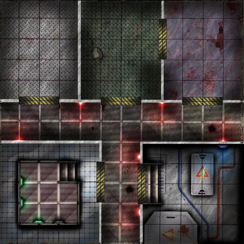 Space Crusade 12x12in Mat 1